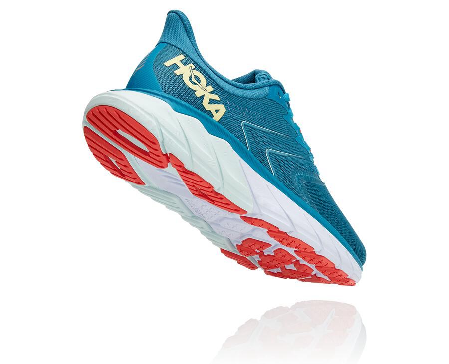 Tenis Hoka One One Mujer Azules/Blancos - Arahi 5 - FJUK56341